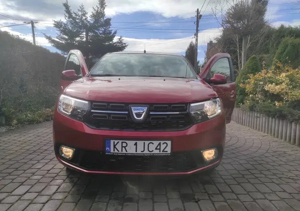 dacia Dacia Sandero cena 25500 przebieg: 59500, rok produkcji 2017 z Kraków